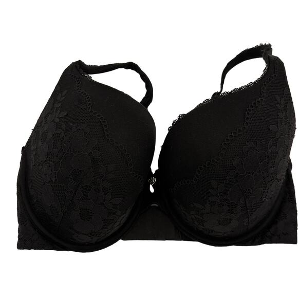 Victoria’s Secret Body By Victoria Perfect Shape Black Bra Size 32DDD - Picture 1 of 5